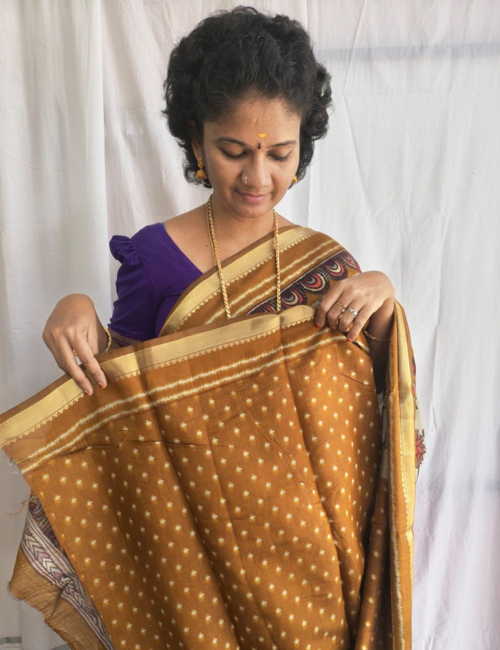 Mangalagiri cotton saree