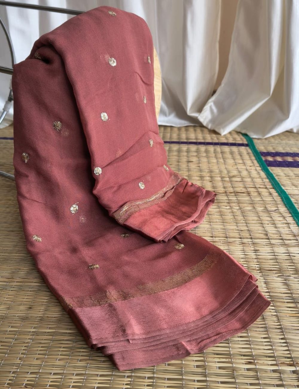 Viscose Georgette Saree