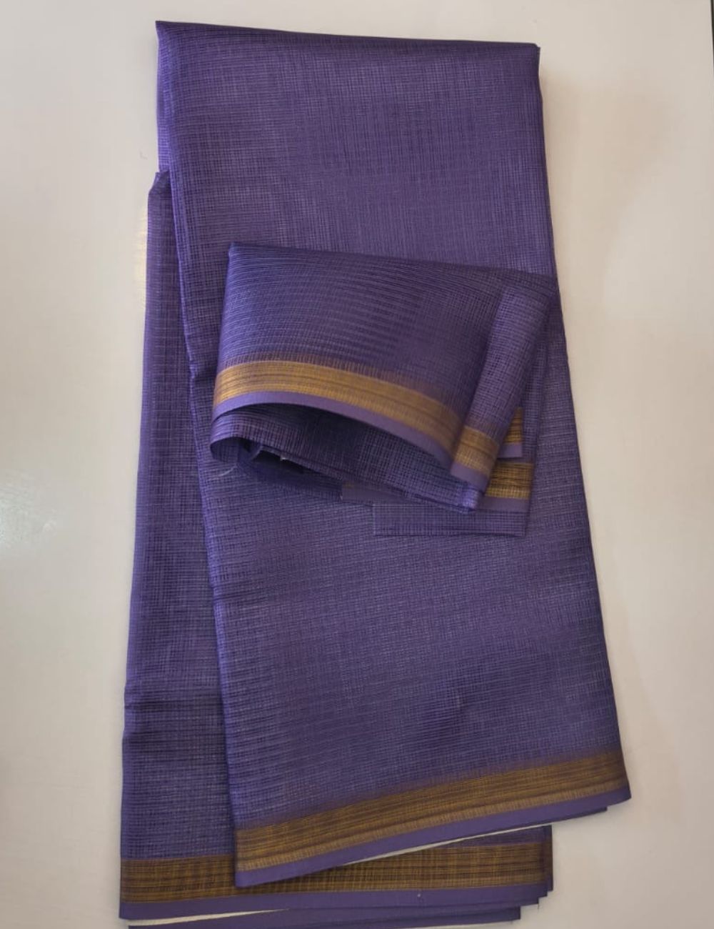 Kota silk saree (Purple)
