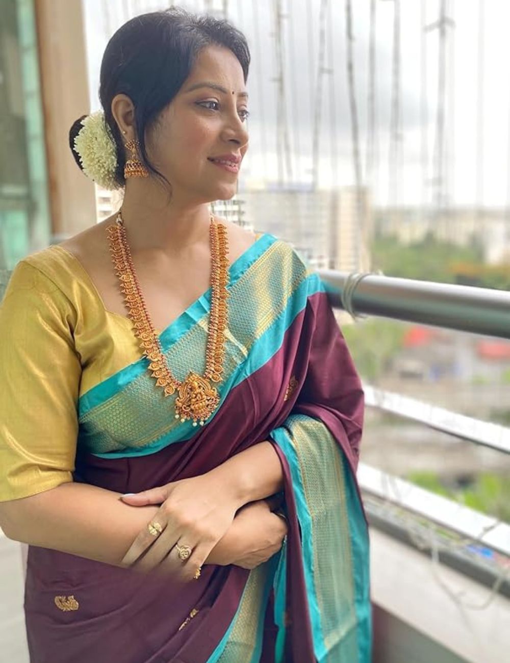 Paithani sico Gadwal Cotton Silk Saree With Unstiched Blouse Piece