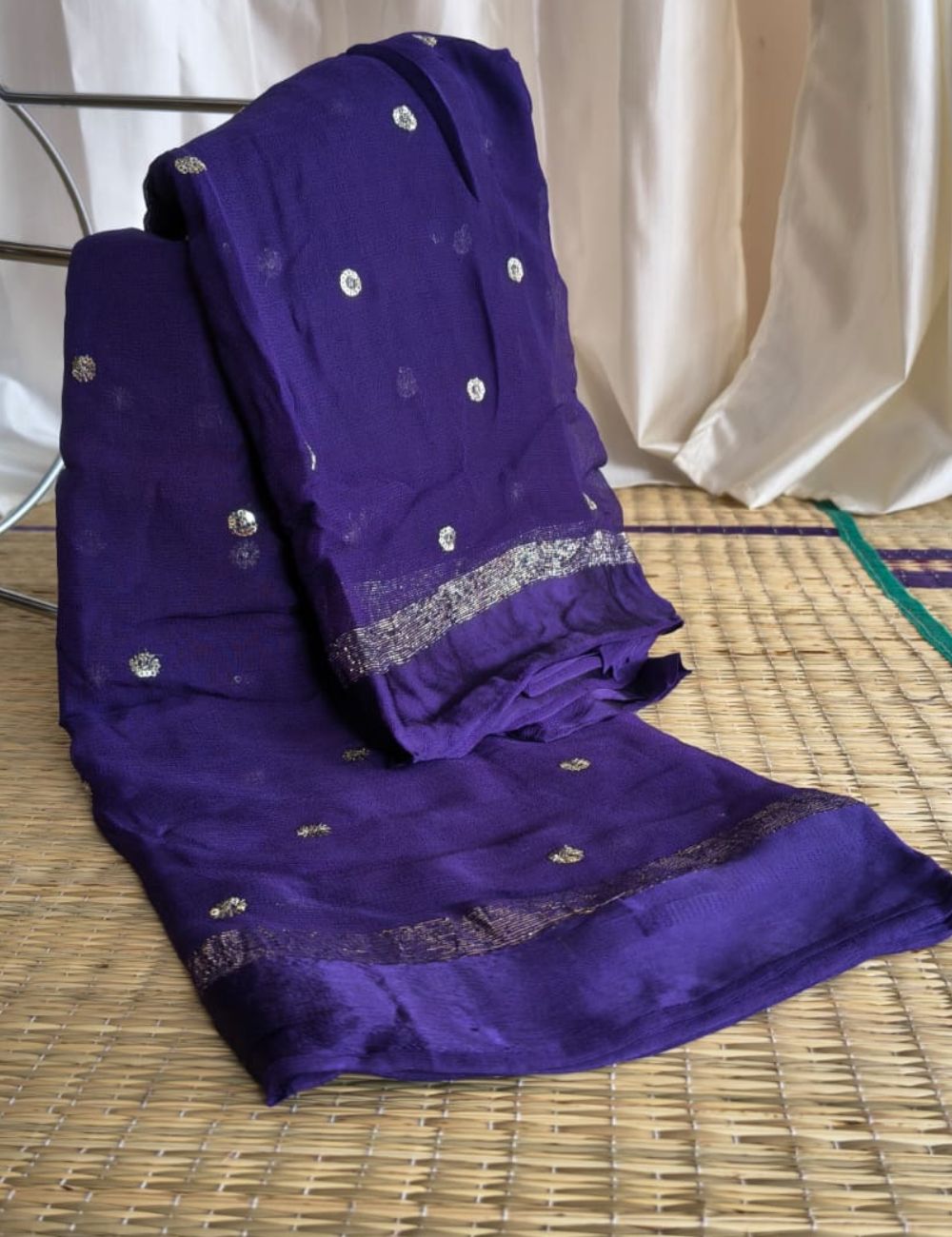 Viscose Georgette Saree